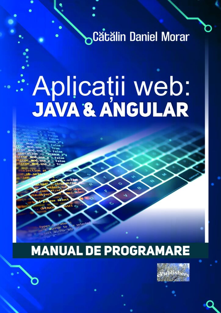 Book cover for Aplicații web: Java & Angular